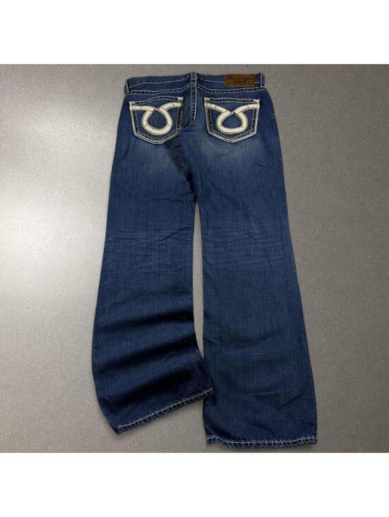 Big Star Other - Y2K Grunge Archive Big Star Dark Wash Bootcut Jeans - Fits 33x32!